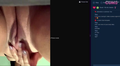 Omegle Porn 28 Flingster Vocal Brunette Fucks Green Dildo Dirt