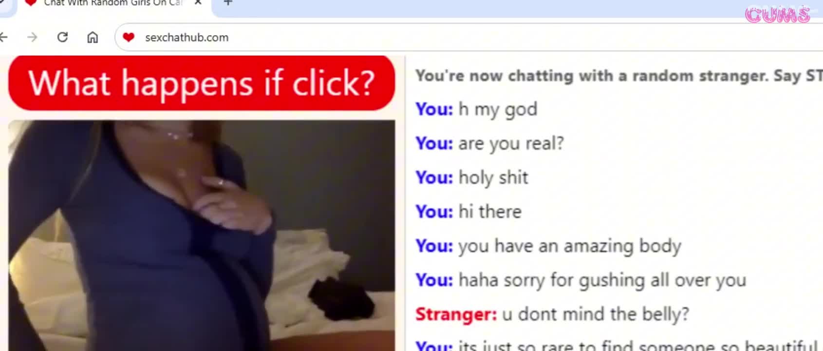 Watch Omegle Porn Hot pregnant babe flashing on random chat Short Sex Videos - Duration: 03:02 | ePornNEW.