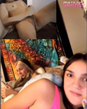 Omegle Porn two girls watch perv cum omegle