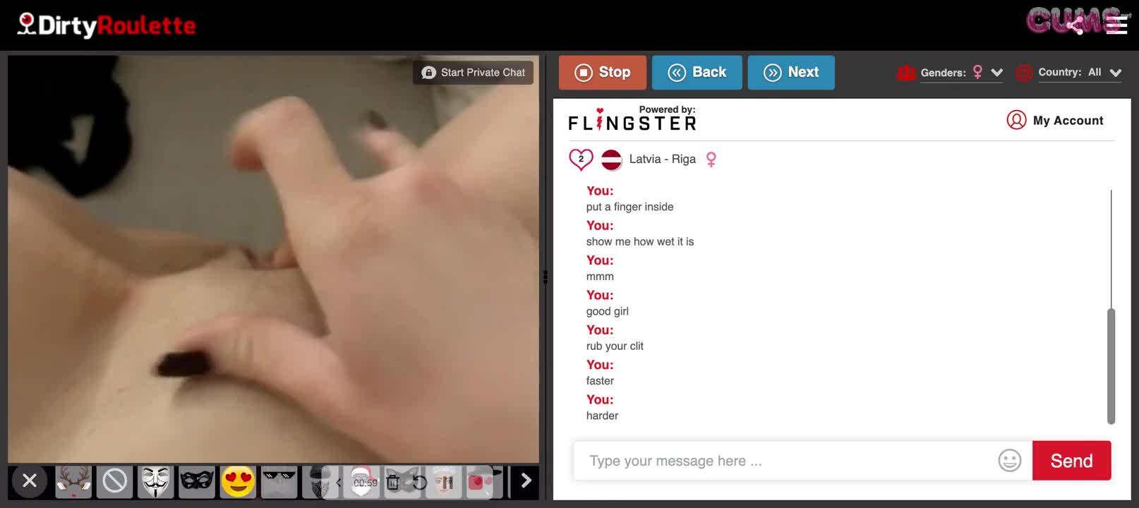 Watch Omegle Porn Horny slut plays with her hot pussy Short Sex Videos - Duration: 06:45 | ePornNEW.