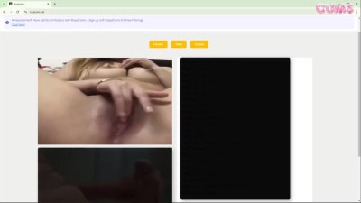 Omegle Porn Omegle jerking off with a cute asian girl