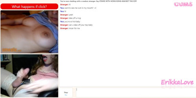 Omegle Porn Omegle - Horny naked girl made me cum in my mouth