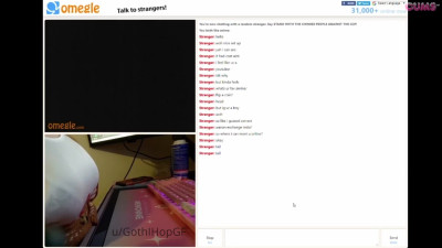 Omegle Porn 18 year old teen plays on omegle until titty fucking dildo for stranger