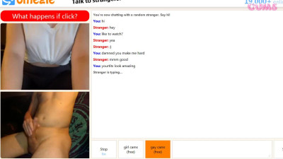 Omegle Porn Active Wear Slut Helping Big Dick