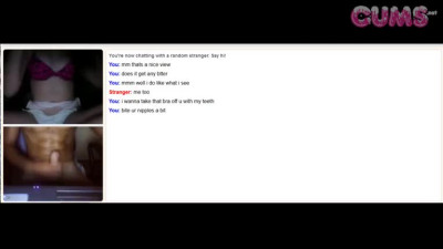 Omegle Porn Omegle Teen In White Top Masterbates #406634