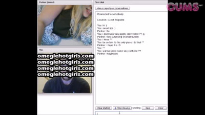 Omegle Porn #27 Chatroulette Czech Teen Fingers Her Pussy #406802