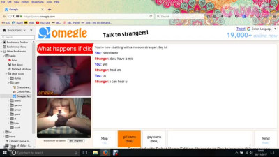 Omegle Porn Omegle Girl Hits The Wrong Key #407200