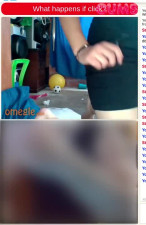 Omegle Porn Omegle Girl 106 - Incredible Teen In Skirt #407946