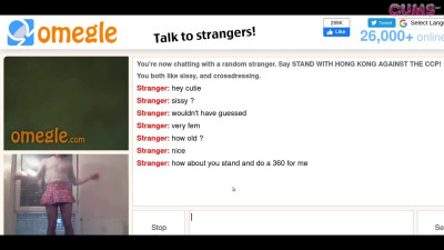 Omegle Porn Sissy Exposes Herself On Omegle #408277