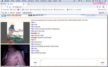 Omegle Porn Omegle Blue Hair #409074