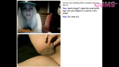 Omegle Porn Two Women Laugh At A Small Penis
