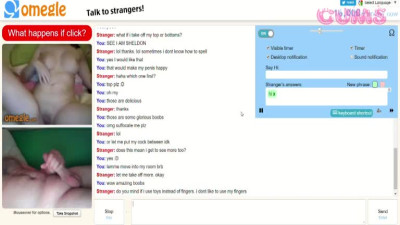 Omegle Porn Omegle Cam Girl With Big Boobs Uses Vibrator