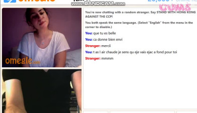 Omegle Porn Omegle: French Teen Part 1