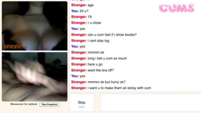 Omegle Porn Omegle Teen Show Massive Perky Tits For My Cum