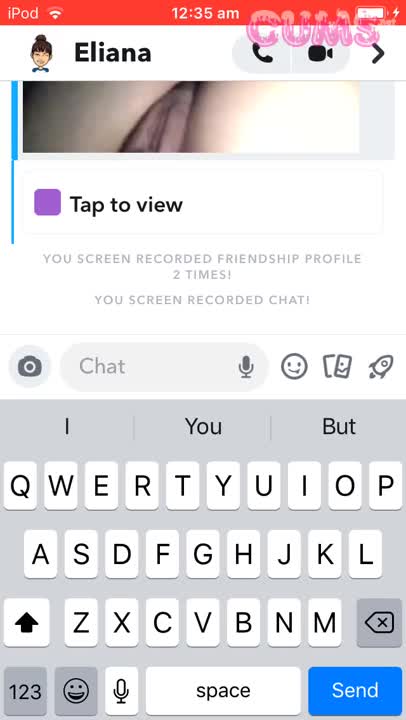 Watch Omegle Porn Eliana showing nudes on snapchat #414895 Short Sex Videos - Duration: 00:31 | ePornNEW.