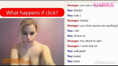 Omegle Porn Blonde Teen On Omegle Gets Naked #416897