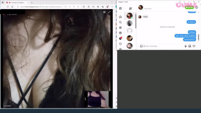 Omegle Porn Omegle omchater lesbian teen masturbates