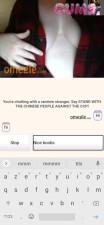Omegle Porn Omegle Nice Tits Still Too Short