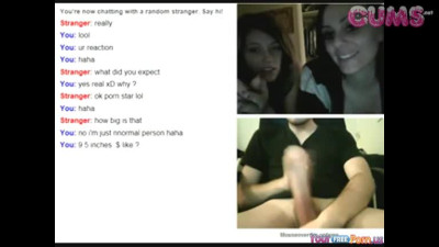 Omegle Porn 2 Girls Go Crazy Over A Guy's Big Cock On Omegle