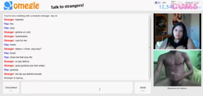 Omegle Porn PLaying with girl on Omegle