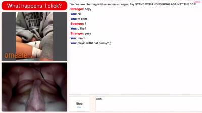 Omegle Porn Omegle Petite Slut Spit on Tits and Cumshot
