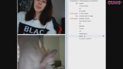 Omegle Porn Teen Shows Tits And Ass For Cum On Omegle