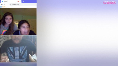 Omegle Porn Omegle two erotic big awesome boobs girls help me cum