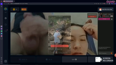 Omegle Porn I cum in front of stranger girls