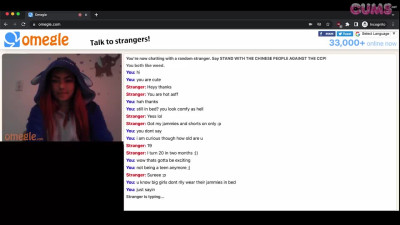 Omegle Porn Omegle Latina In Jammies In Bed