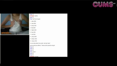 Omegle Porn Omegle Slut Sophia Play The Game And Watch Porn