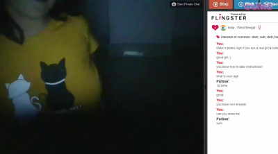 Omegle Porn 18 Flingster Shy Slut Shows Off Big Tits