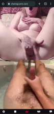 Random teen helps me cum in the bathtub
