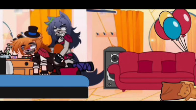 Futa Roxy x Glamrock Freddy part 1 (Test- to see if the audience likes it)