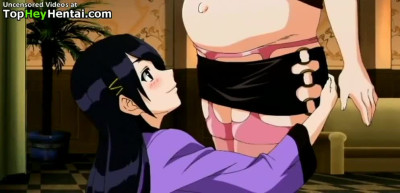 Horny naughty girl fucks her busty friend