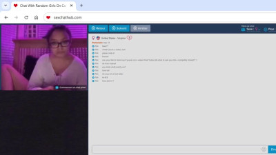 Young 19 years old teen gets naked on chat