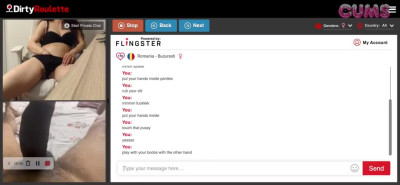 Omegle Porn DirtyRoulette Romanian Obedient Slut