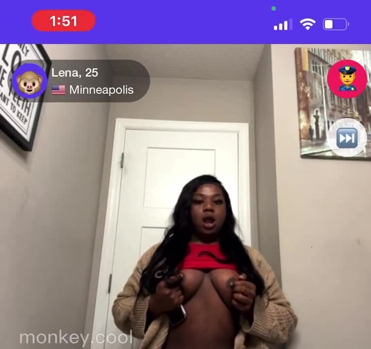 Watch Omegle Porn Ebony Twerking Her Fat Ass On Monkey Short Sex Videos - Duration: 01:00 | ePornNEW.