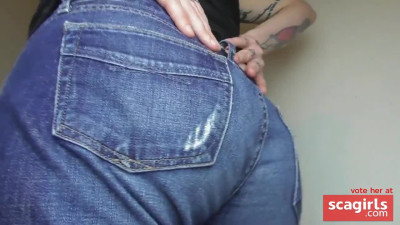 Farts Make Me Horny - Solo Blonde BDSM Fun!