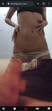 Sexy teen cutie teasing until I cum