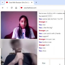 Cute 18 year old teen on random chat