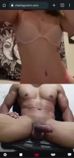 Super hot teen stranger helps me cum on chat