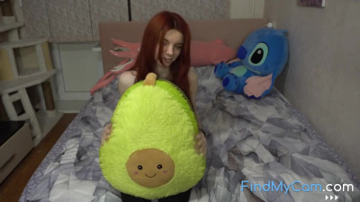 Redhead Step-Sis with a Big Ass Seduces Her Step Bro