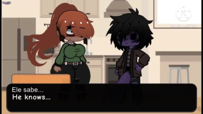 Mrs. Afton and Michael Afton (Williams plans in action) (not mine)
