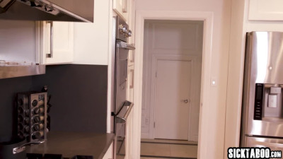 MILF stepmom really wanted stepsons hard dick deep in her tight asshole