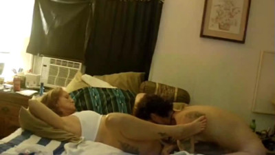 my moms pussy eaten and fucked (hidden cam)
