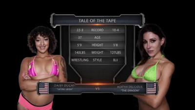 Daisy Ducati vs Agatha Delicious|Evolved Fight Lez