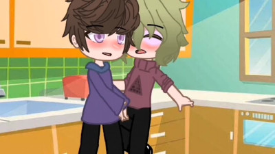 Zack and Tyler fuck in Kitchen (gacha gay)